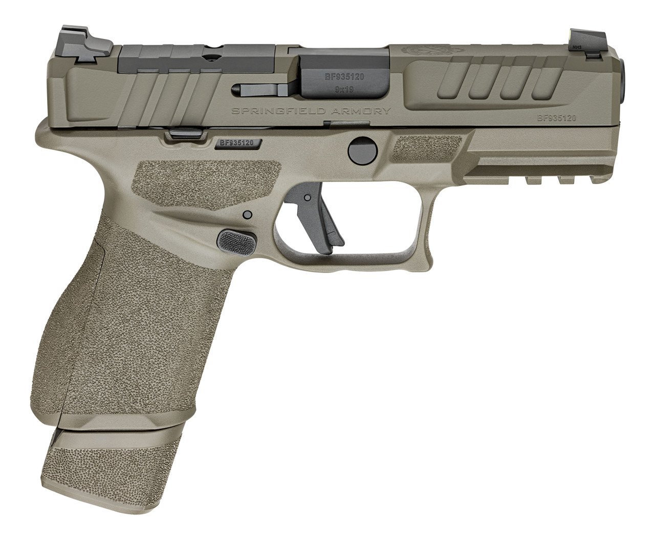 Springfield Echelon 4.0C Compact Optic 9mm Pistol with Green Dot Sight